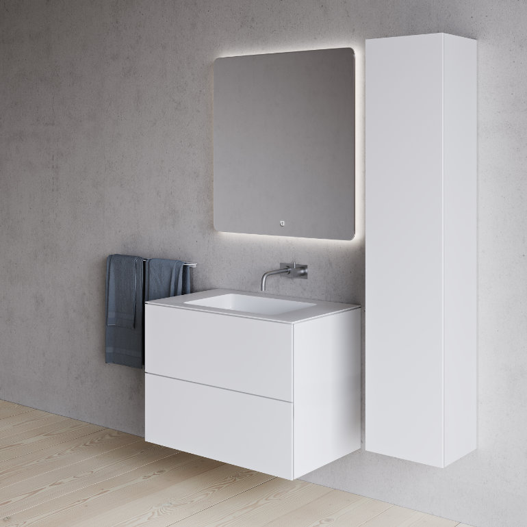 SQ2 80 dobbelt kabinet med center vask image